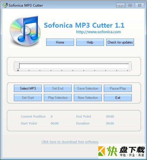 Sofonica MP3 Cutter音频裁剪软件