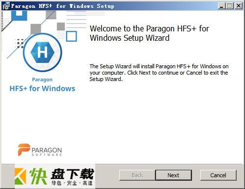 Paragon HFS+ for Windows破解版