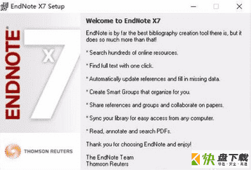 EndNote X7文献管理软件 v17.0最新版