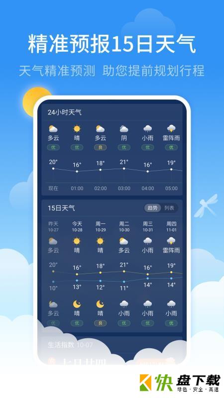 蜻蜓天气预报app