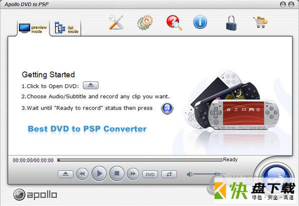 Apollo DVD to PSP下载