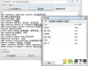 Text Statistics Analyzer汉化版