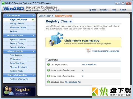 WinASO Registry Optimizer下载