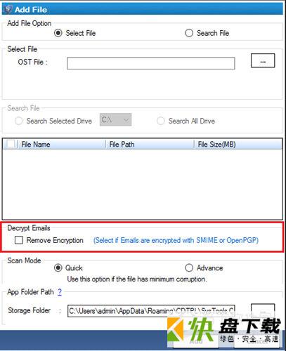 SysTools OST Recovery