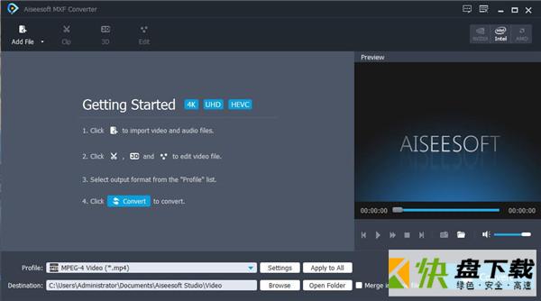 Aiseesoft MXF Converter下载