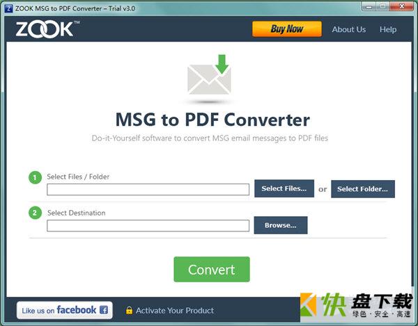 ZOOK MSG to PDF Converter下载