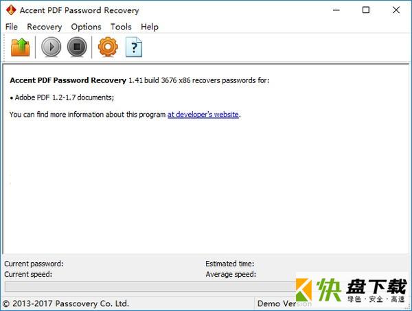Accent PDF Password Recovery下载