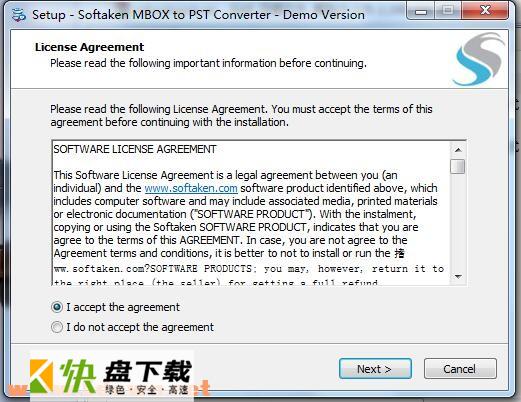 Softaken MBOX to PST Converter下载