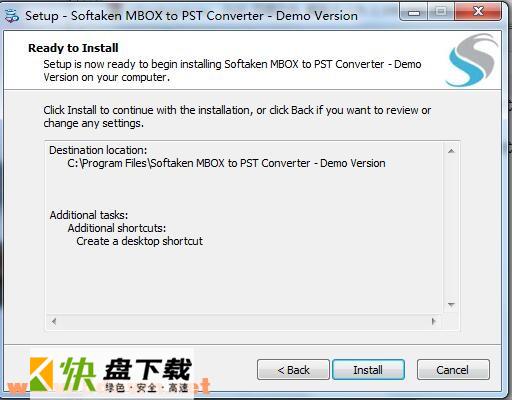 Softaken MBOX to PST Converter下载