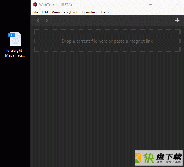 WebTorrent(BT种子播放器)绿色版下载V0.18.0[百度网盘资源]