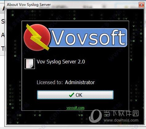 Vov Syslog Server日志查看存储工具 v2.1 官方版