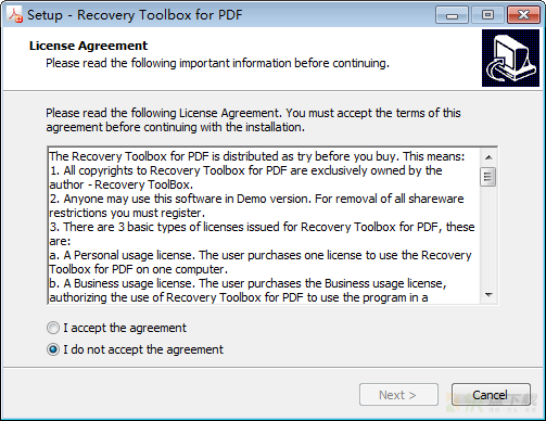 Recovery Toolbox for PDF