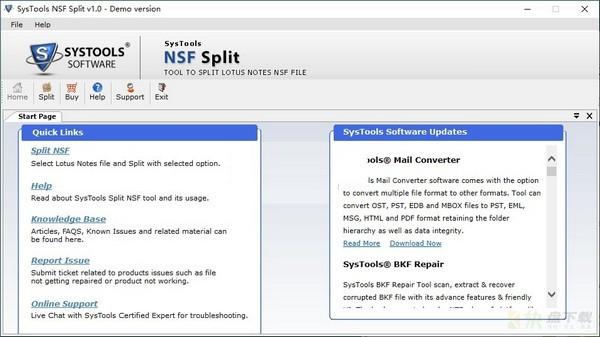 SysTools NSF Split下载