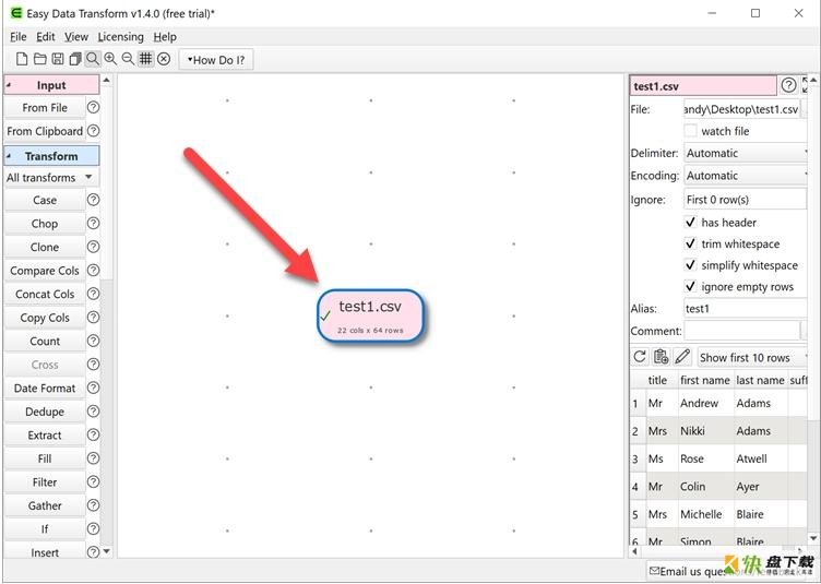 Easy Data Transform