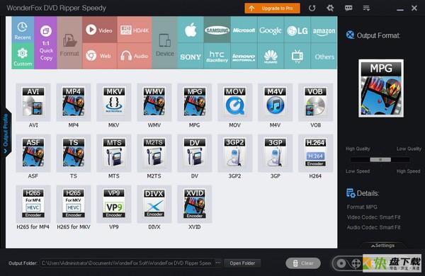 WonderFox Free DVD Ripper Speedy下载
