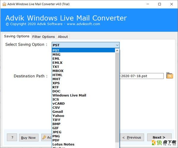 Advik windows live mail converter下载 v4.0