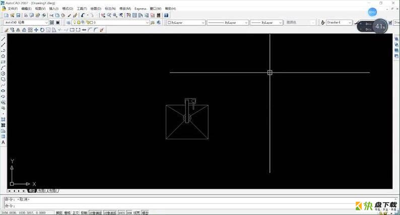 AutoCAD 2007怎么旋转图形-AutoCAD 2007旋转图形方法