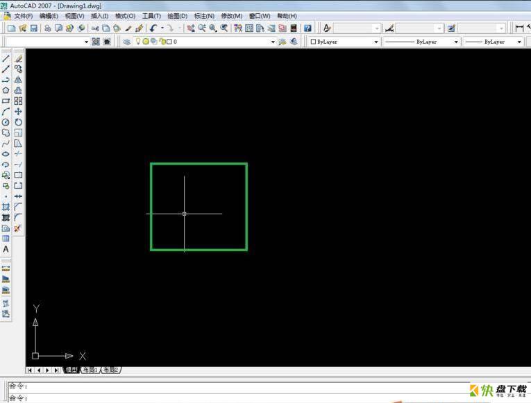 AutoCAD 2007怎么调节十字光标大小-调节十字光标大小方法