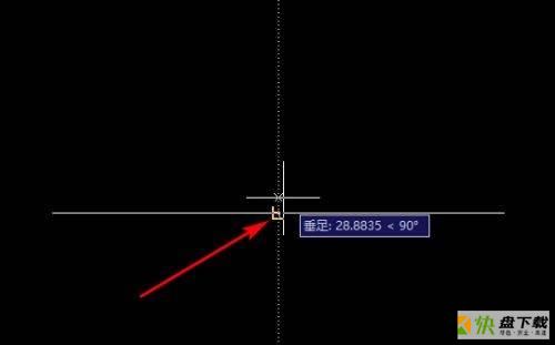 垂足或切点