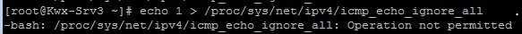 centos禁止Ping方法