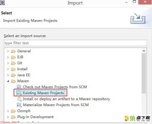 Eclipse如何导入maven项目-Eclipse导入maven项目教程