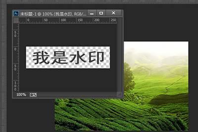 Photoshop为图片加logo的操作步骤讲解