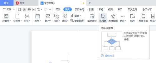 WPS怎么制作流程图-WPS制作流程图的方法