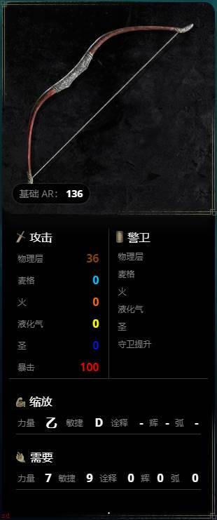 艾尔登法环短弓怎么样-艾尔登法环短弓武器介绍