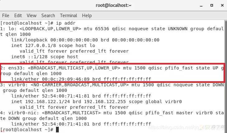 linux配置静态ip