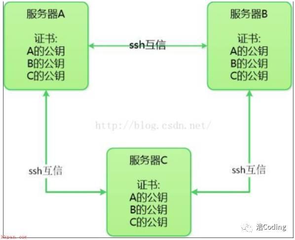 Linux配置ssh互信