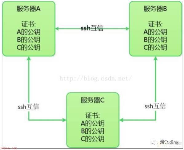 Linux配置ssh互信