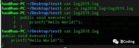 Linux命令之cat——查看文件内容