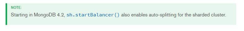 MongoDB balancer的版本差异