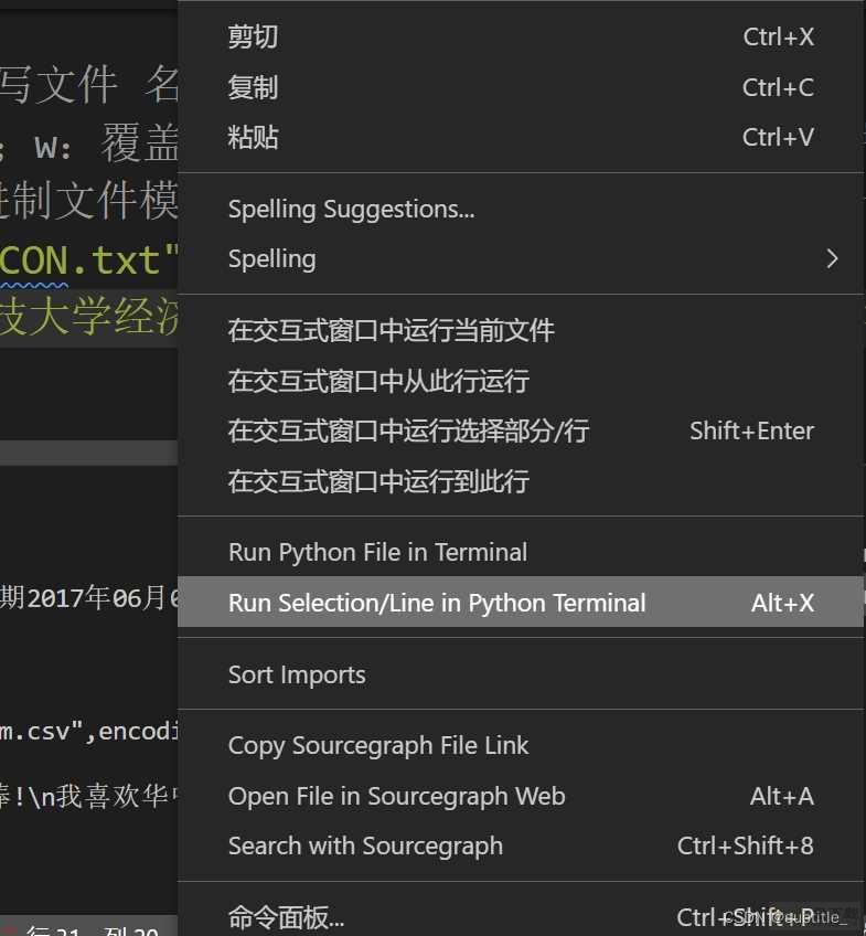 VSCode-Python代码逐行运行