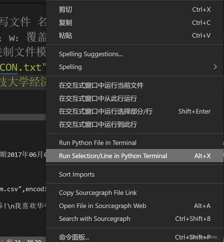 VSCode-Python代码逐行运行