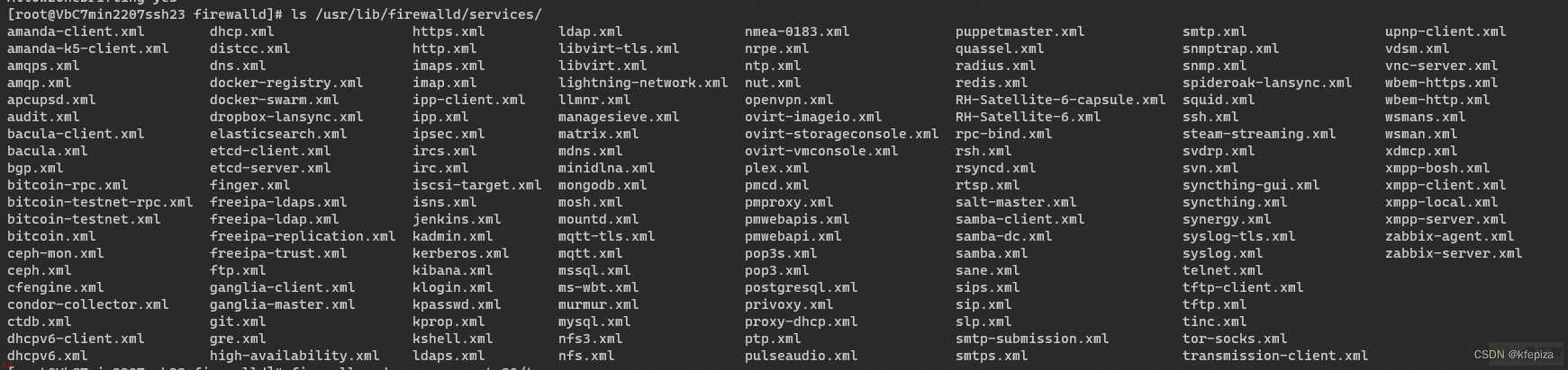 Linux的firewalld防火墙学习笔记220929