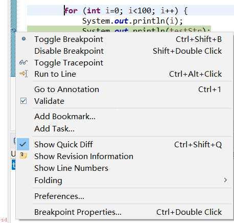 Eclipse中Debug时，设置条件断点，运行额外代码