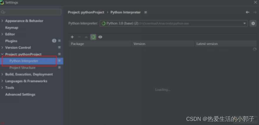 pycharm——配置pycharm解释器【2022最新版】