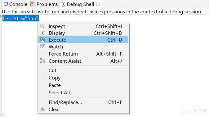 Eclipse中Debug时，设置条件断点，运行额外代码