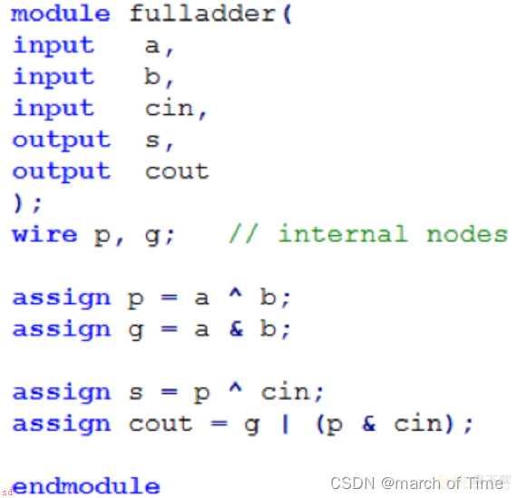 verilog基本语法学习笔记