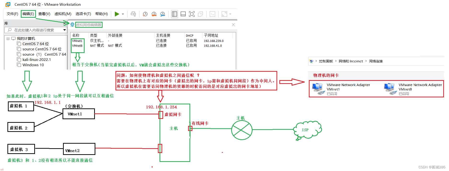 eNSP教程-——-将虚拟机连接到eNSP设备之中