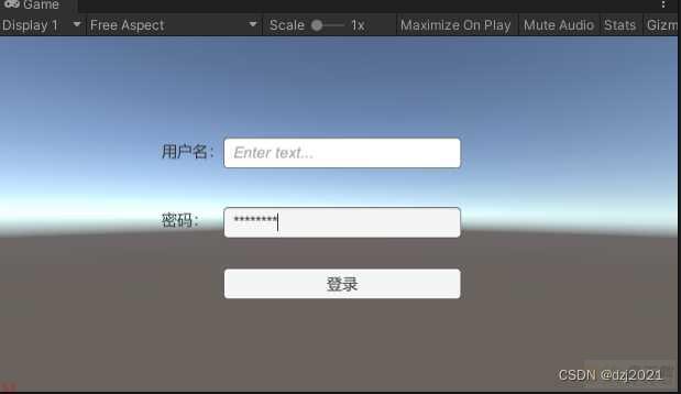 Unity-inputField输入框密码遮盖的设置