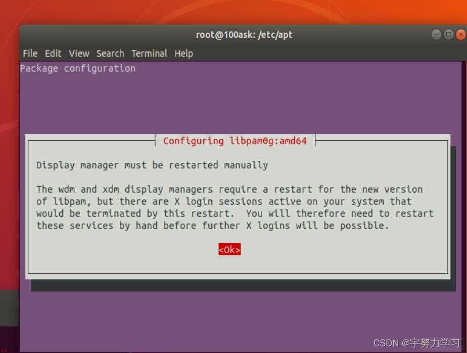 Linux——全是OK无法打开图形化界面问题