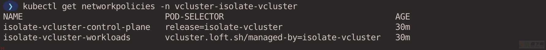 vcluster