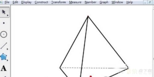 几何画板如何切割三棱锥-几何画板切割三棱锥的方法
