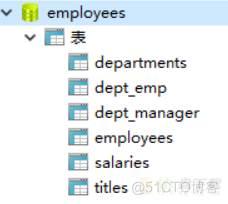 navicat导入mysql示例数据库employees（包括数据）