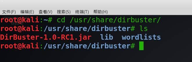 DirBuster使用教程