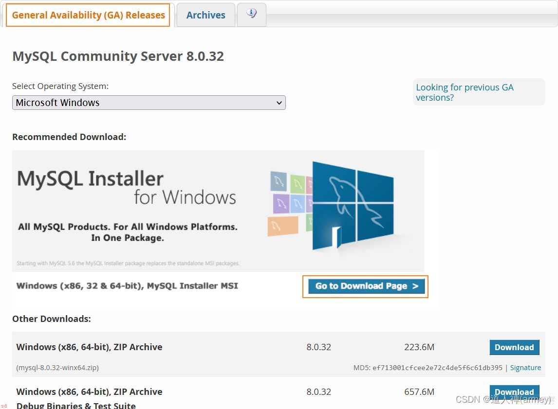 Windows下MySQL5与MySQL8的下载、安装、配置